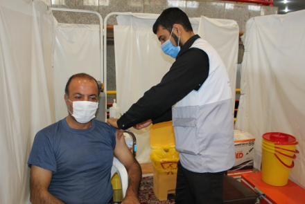  ادامه روند واکسیناسیون کووید 19شهرستان برخوار